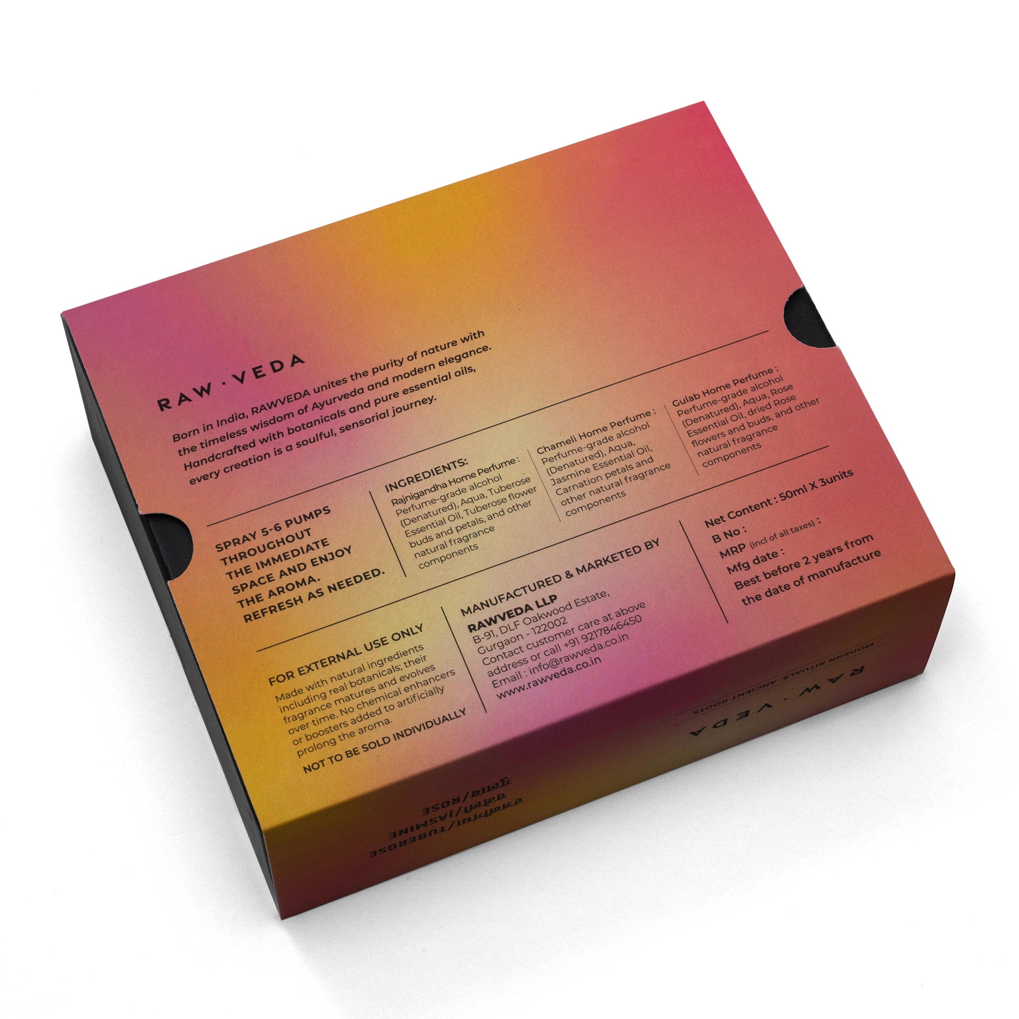 Bagh - The Botanical Box  Home Perfume Gift Set