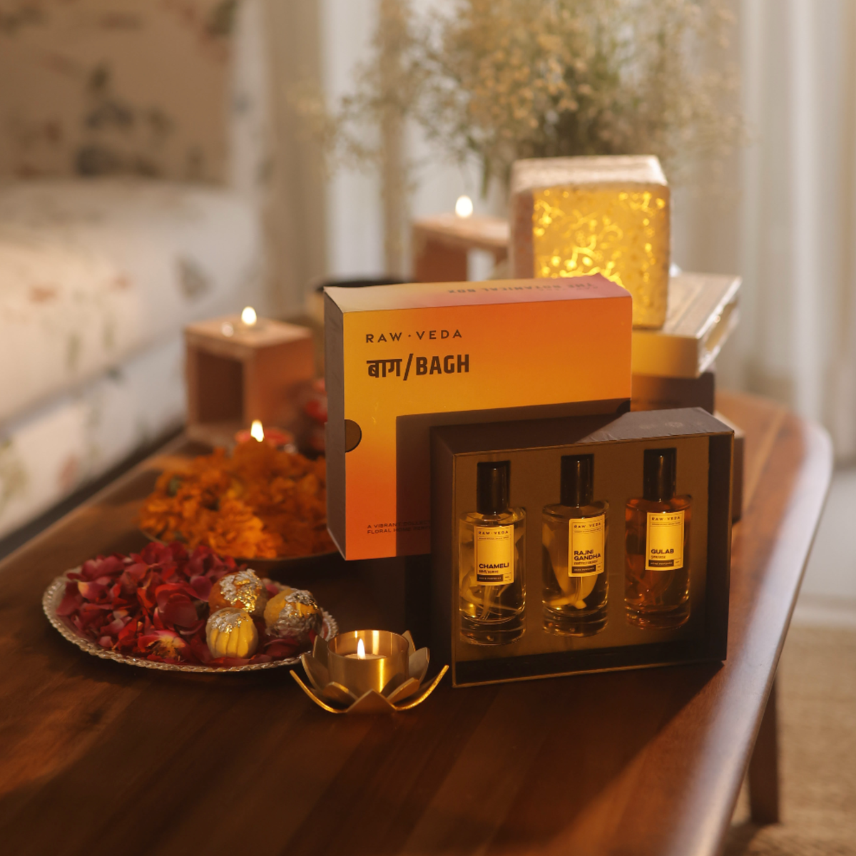 Bagh - The Botanical Box  Home Perfume Gift Set