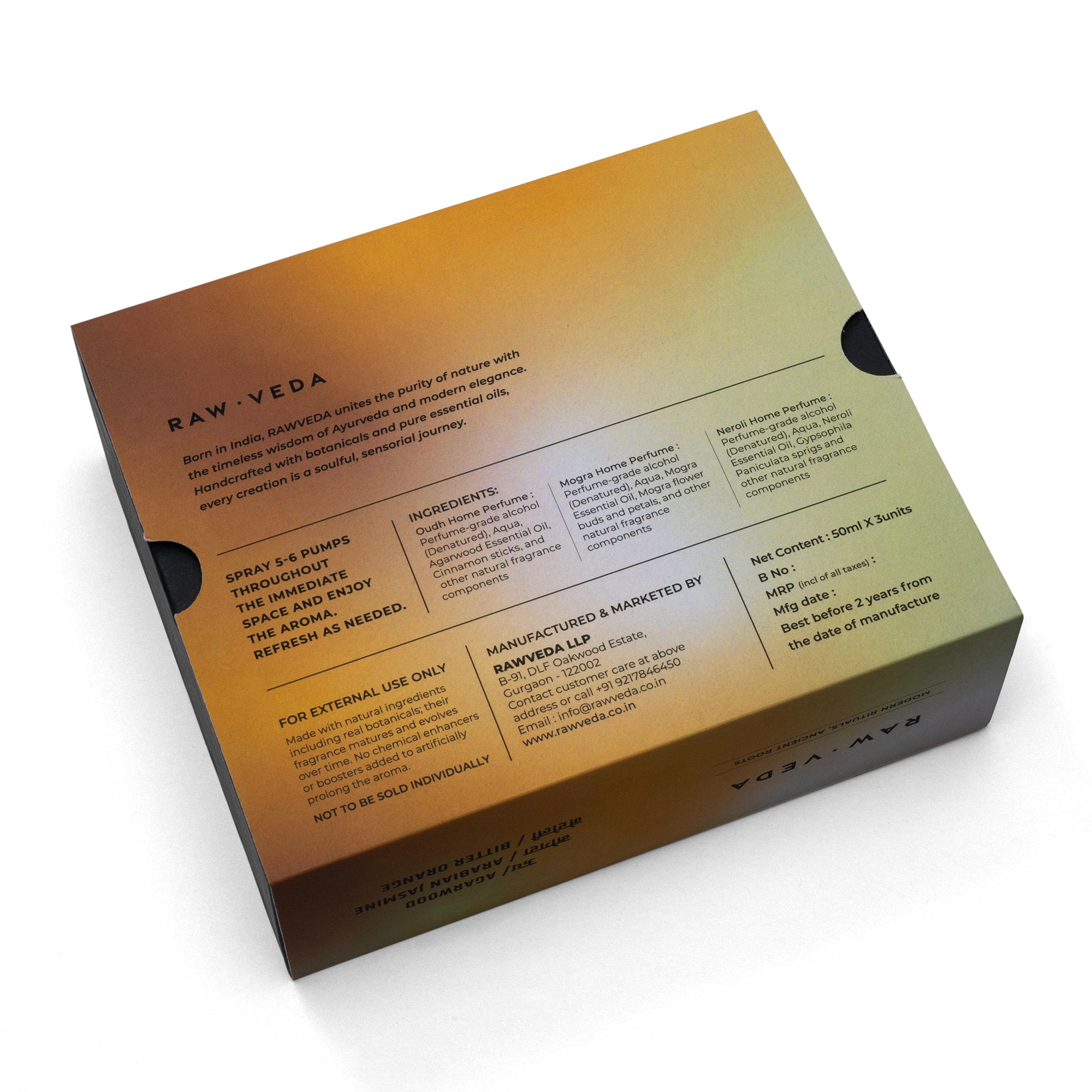 Shubh - The Auspicious Box  Home Perfume Gift Set