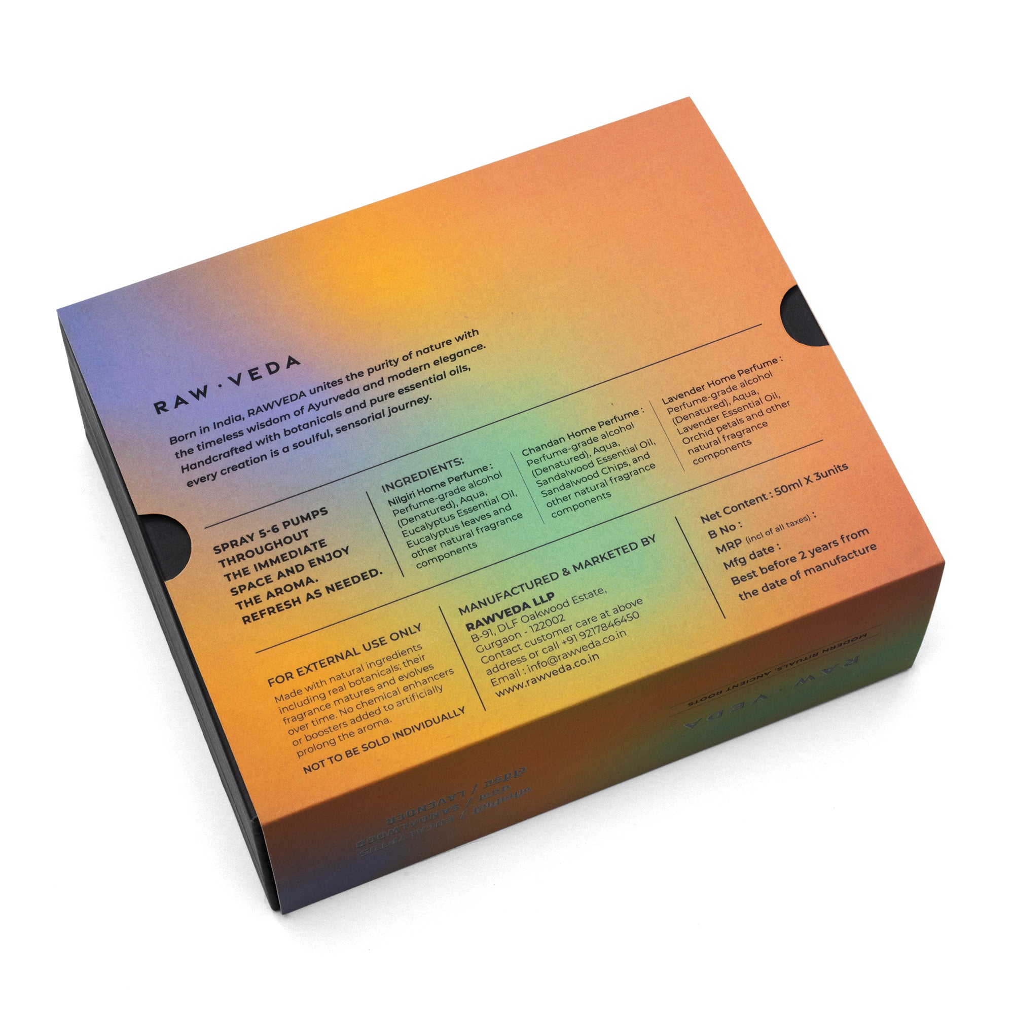 Yog - The Ritual Box  Home Perfume Gift Set